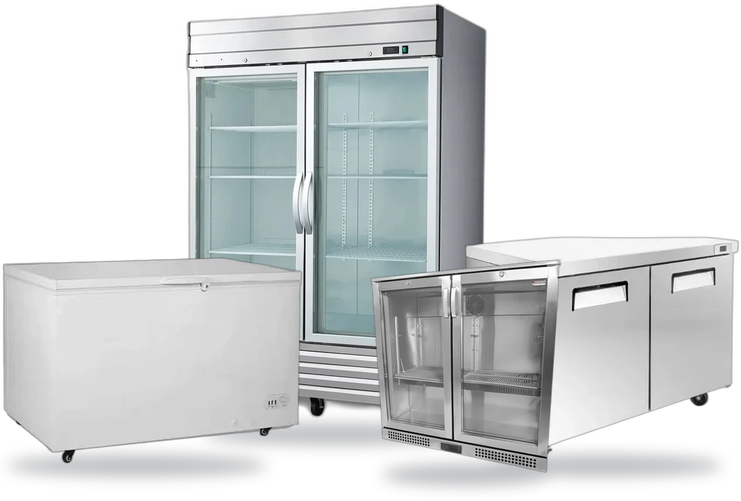 Genkraft refrigeration range: reach-in, chest, under-counter and bottle coolers