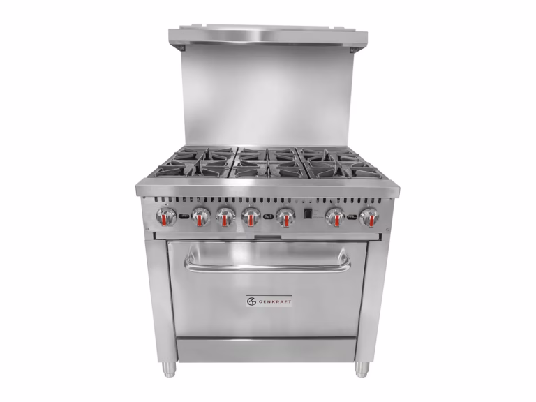 6 Burner Range with Convection Oven