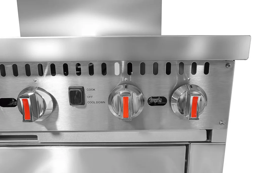 Genkraft 6 Burner Range with Convection Oven – view 5