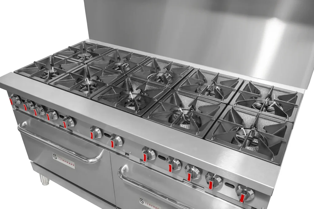 Genkraft 10 Burner Range with Two Ovens – view 3