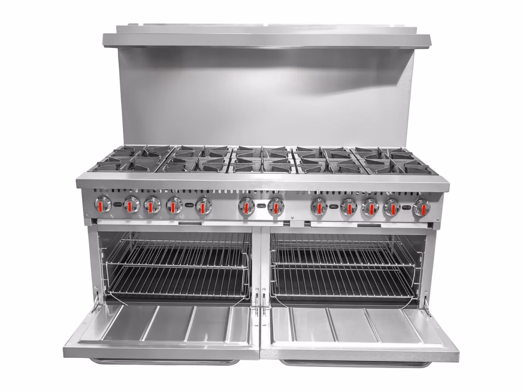 Genkraft 10 Burner Range with Two Ovens – view 5