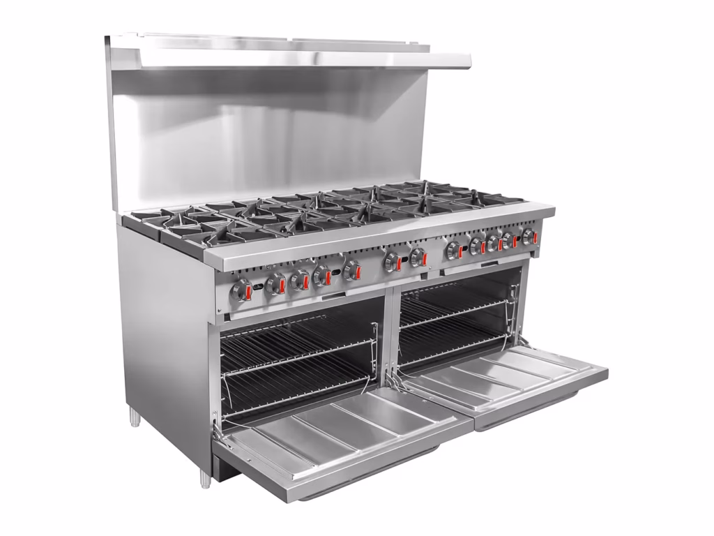 Genkraft 10 Burner Range with Two Ovens – view 6