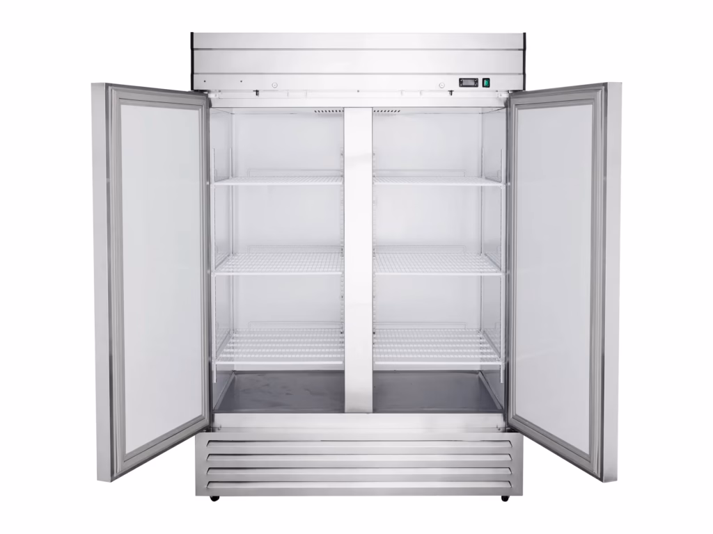 Genkraft Reach-In Double Glass Door Refrigerator – view 2